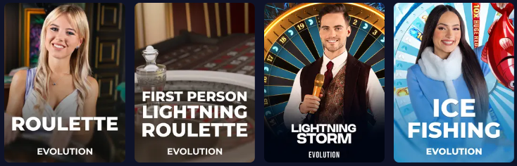 Rain bet Live-Casino